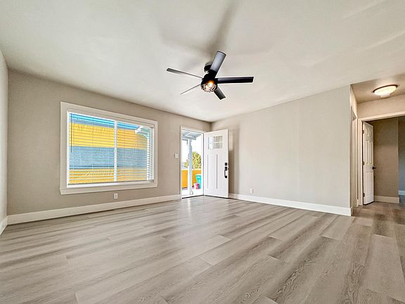2nd View: Living room with LED Ceiling Fan