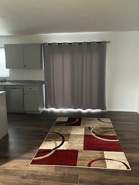 Dining room has an open concept leading to the patio door and deck!