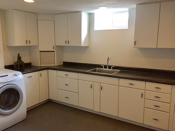 Large laundry room.