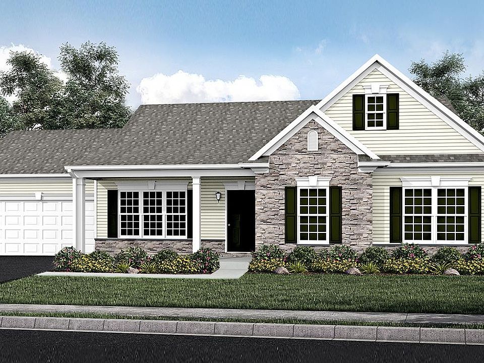 Elevation A - Optional Features Shown