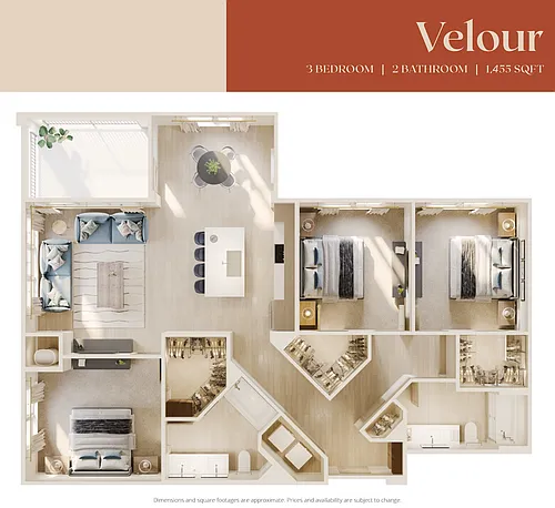 Floor plan Velour