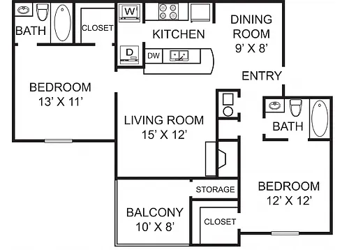 Floor plan B1