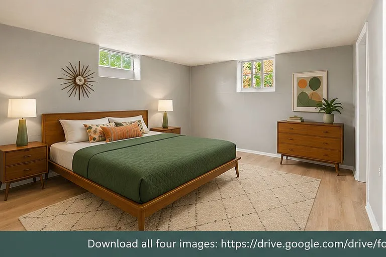 Unit B bedroom 1