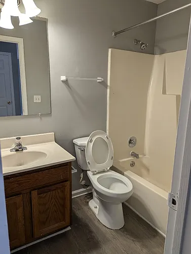 Floor plan 2 Bed 2 Bath Garden Apartment