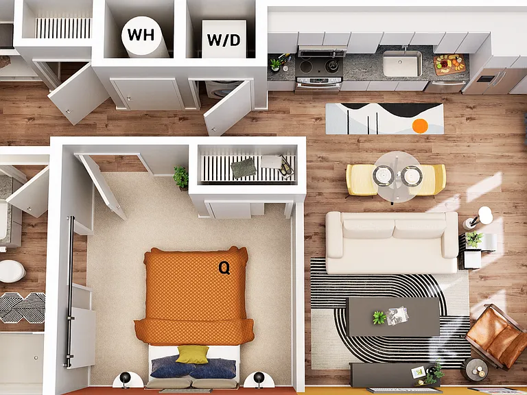 S1 floor plan Broadstone Oak City