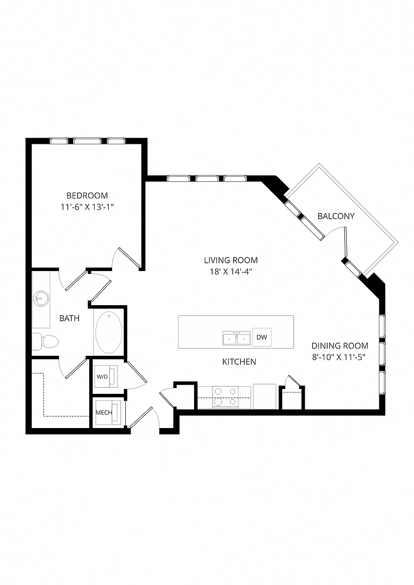 Floor plan A71