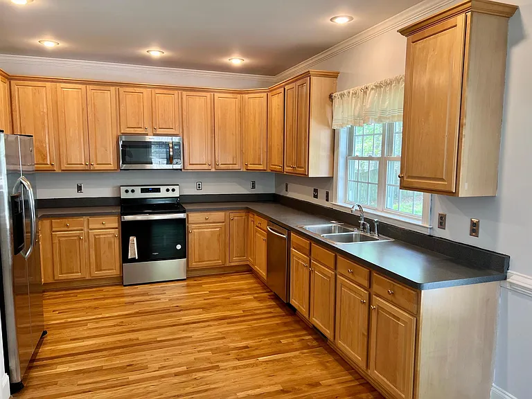 New stove and microwave