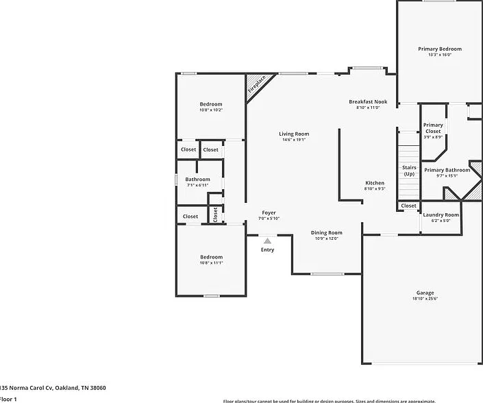 3 bed, 2.0 bath, 1612 sqft, $1,845 — Photo 2