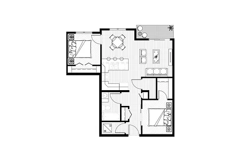 Floor plan 10-213