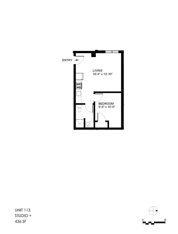 1 bed, 1.0 bath, $1,730 — Photo 2