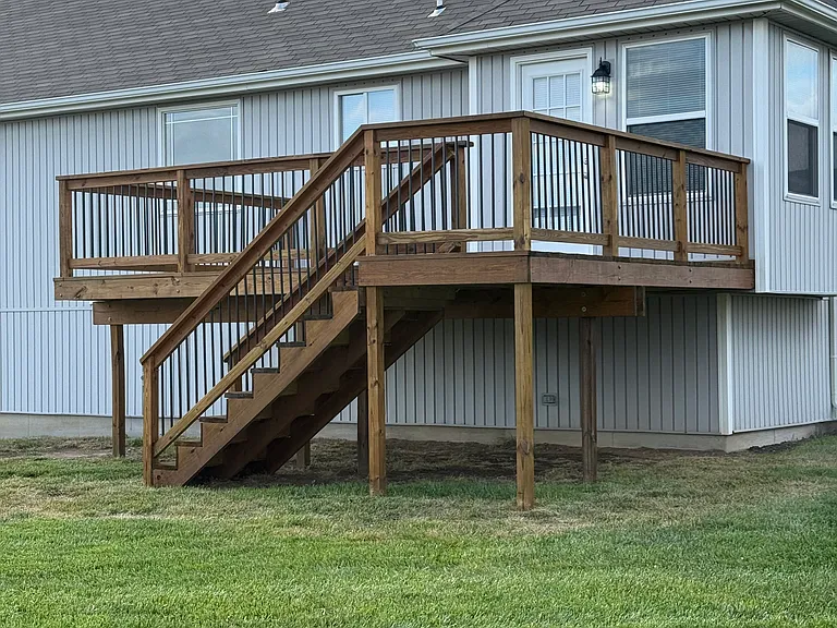 New 11x20 stained deck