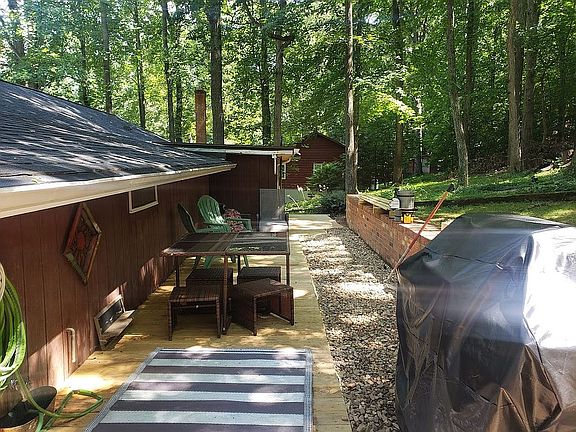 Deck added in Barbeque area