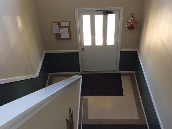 View of hall entry from upstairs