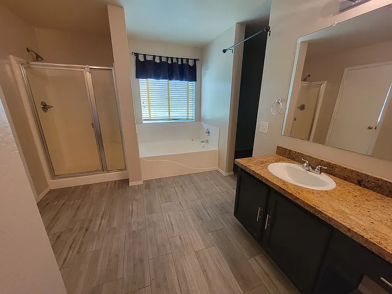 Master Bath with separate shower & tub