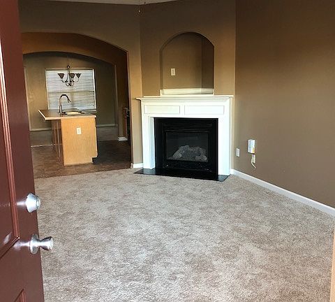 view into living room