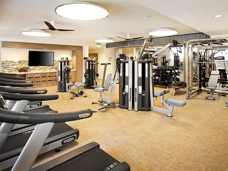 24-hour Fitness Center