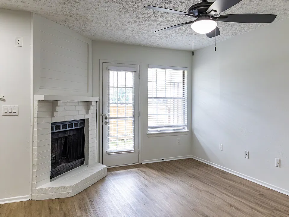 Living Space w/ Fireplace