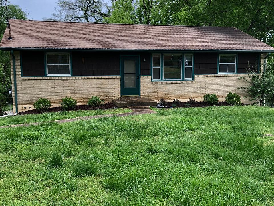 Updated Front of house with landscaping.