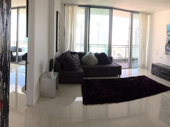 Living room with balcony