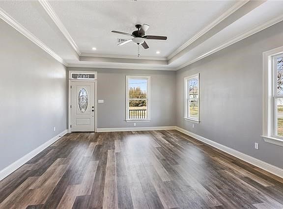 1905 Karl St. Arabi, LA  70032 -- Recessed ceilings in the living room.