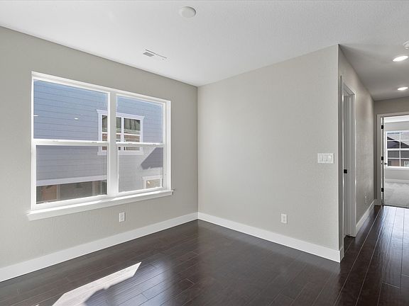 The Telluride floorplan, images taken at Prospect Village at Sterling Ranch