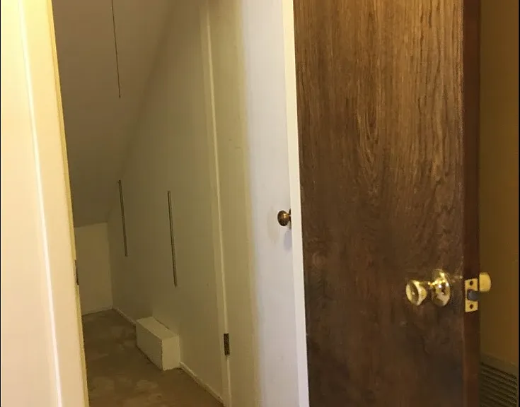Storage under stairs