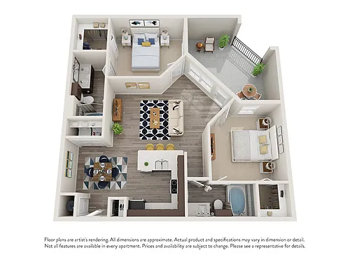 Floor plan B2-80