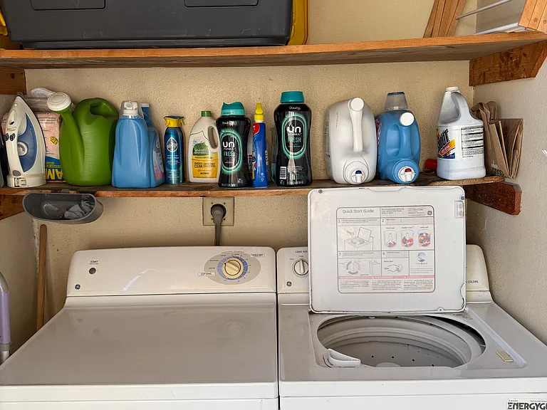Washer and Dryer in unit