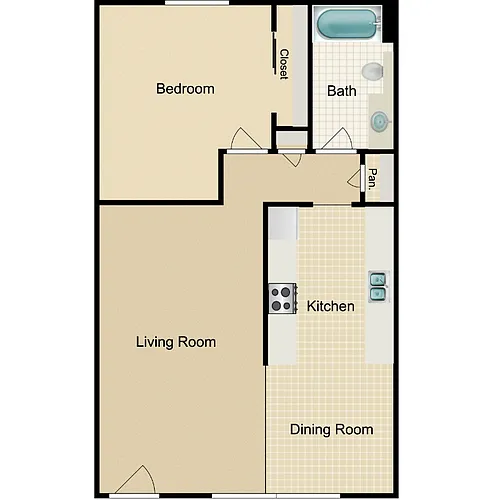 Floor plan Plan 1
