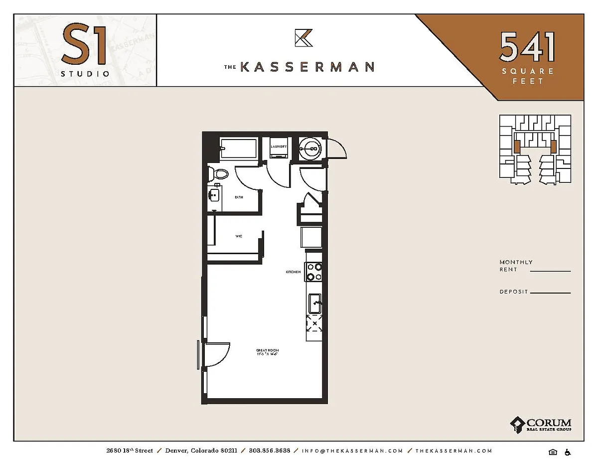 Floor plan S1