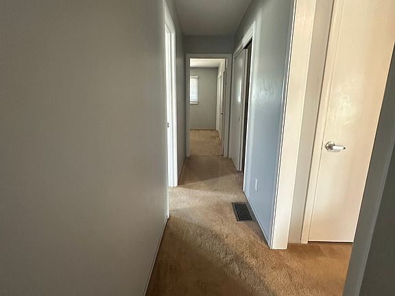 Hallway to Bedrooms and hall bathroom