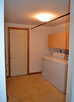 Main level laundry formerly a third bedroom.