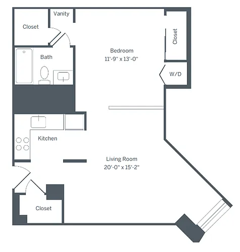 Floor plan E1