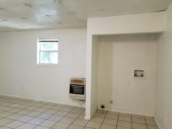 Open living room and kitchen