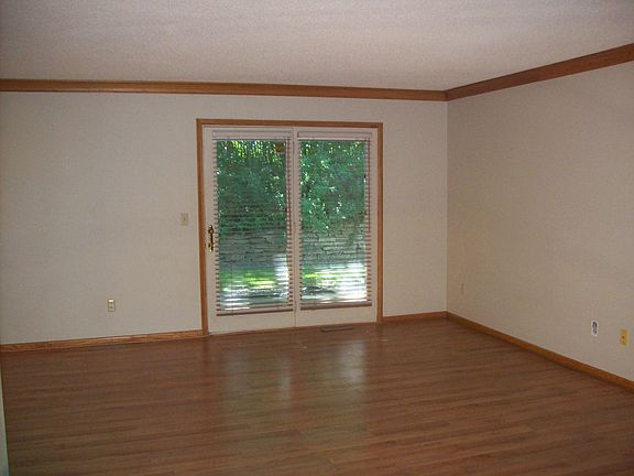 Living room with patio doors.