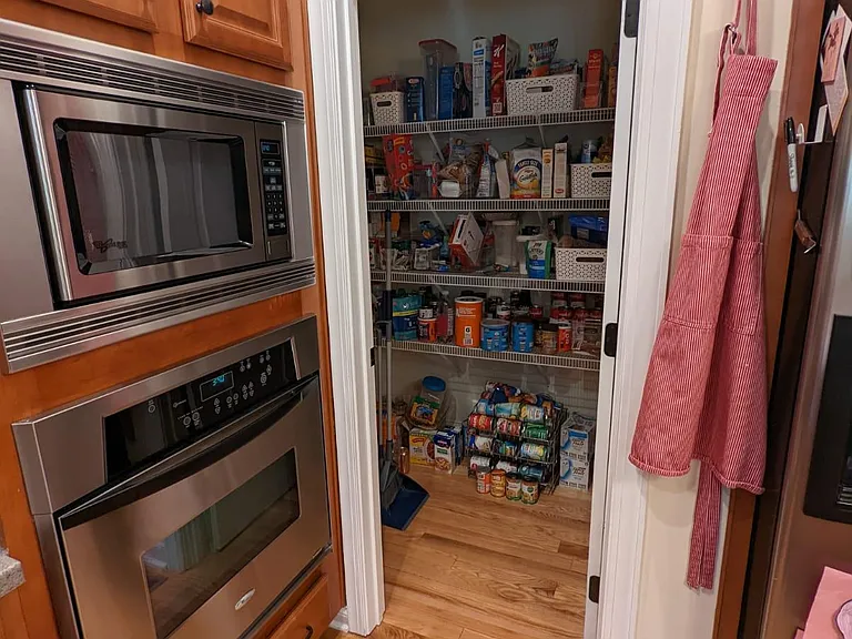 Large walk-in pantry