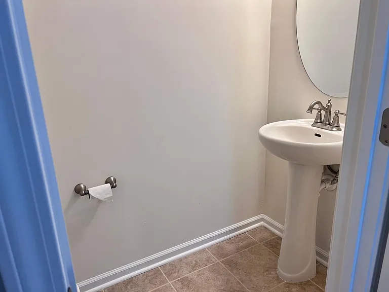 Half Bath on 3nd Floor