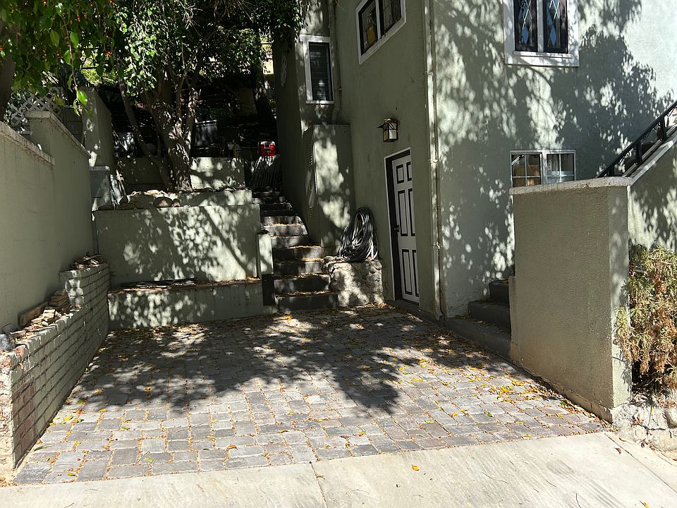This is side entrance from parking space.