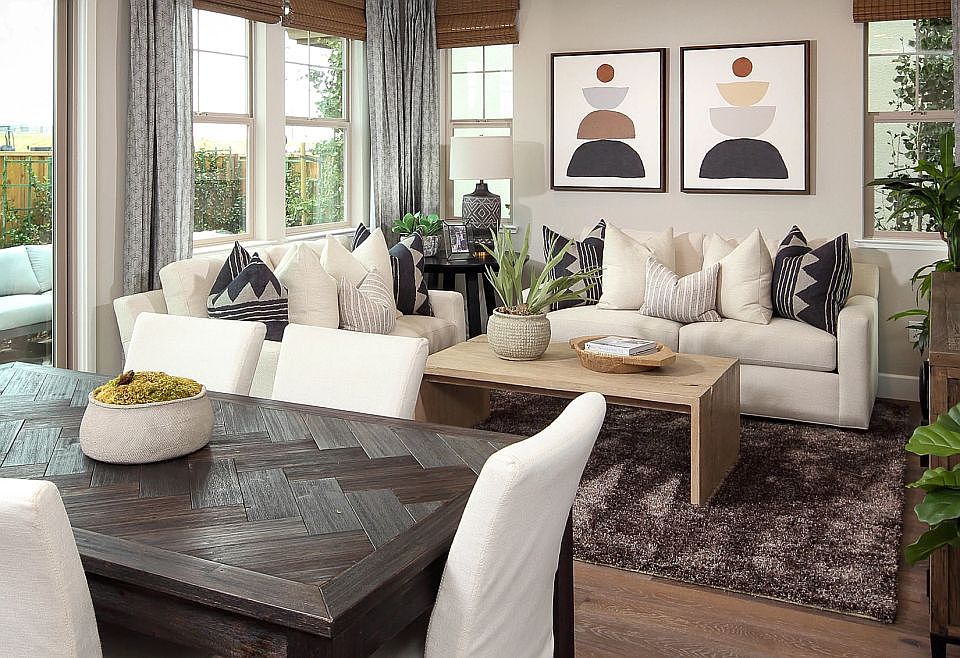 Bergamo Plan 2 Model Home Great Room