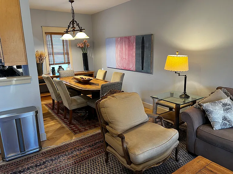 Living and Dining rooms