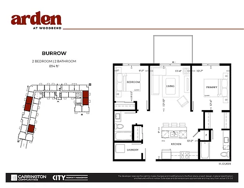 Floor plan Burrow