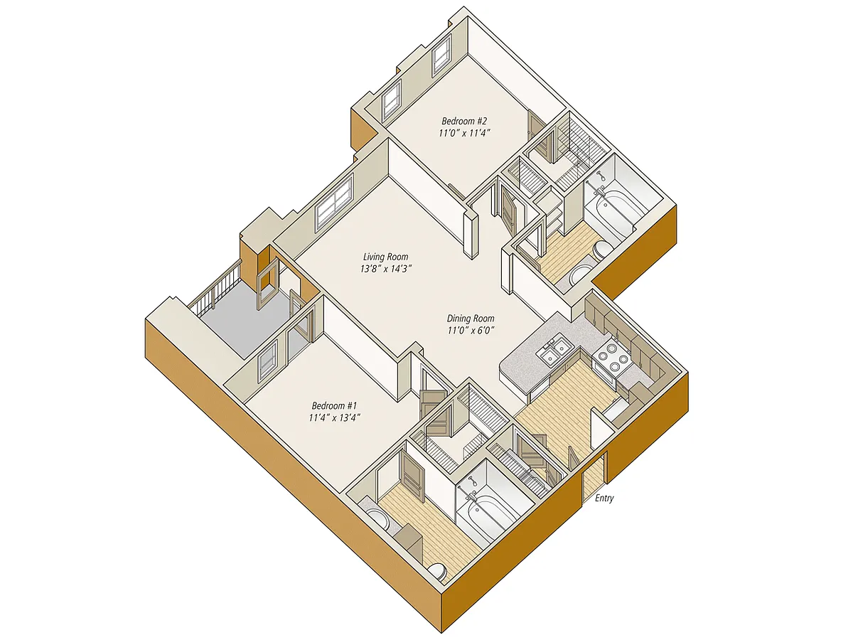Floor plan B11