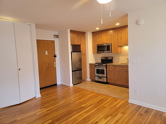 Beautifully updated kitchen with stainless steel appliances