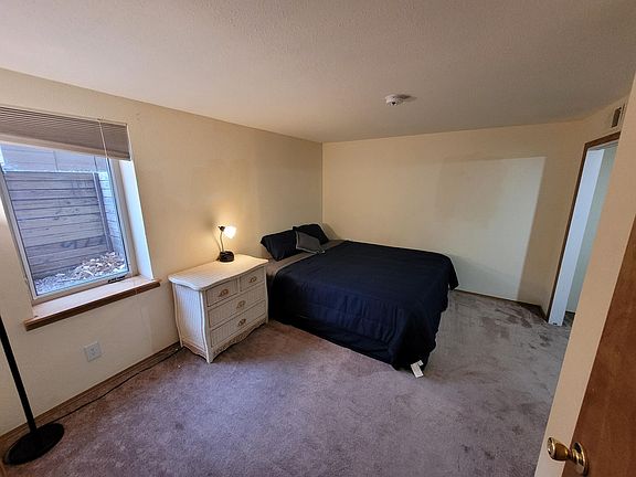 Basement bedroom