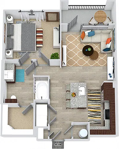 Floor plan Hall