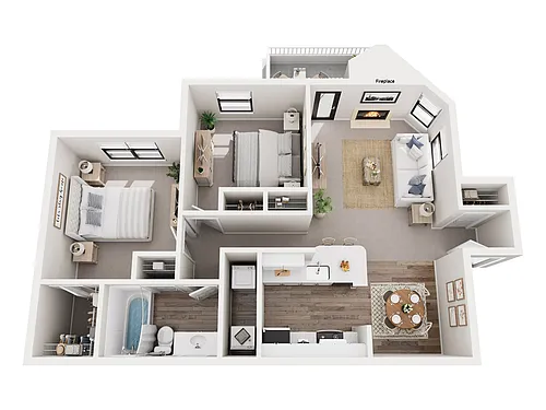 Floor plan Mimosa