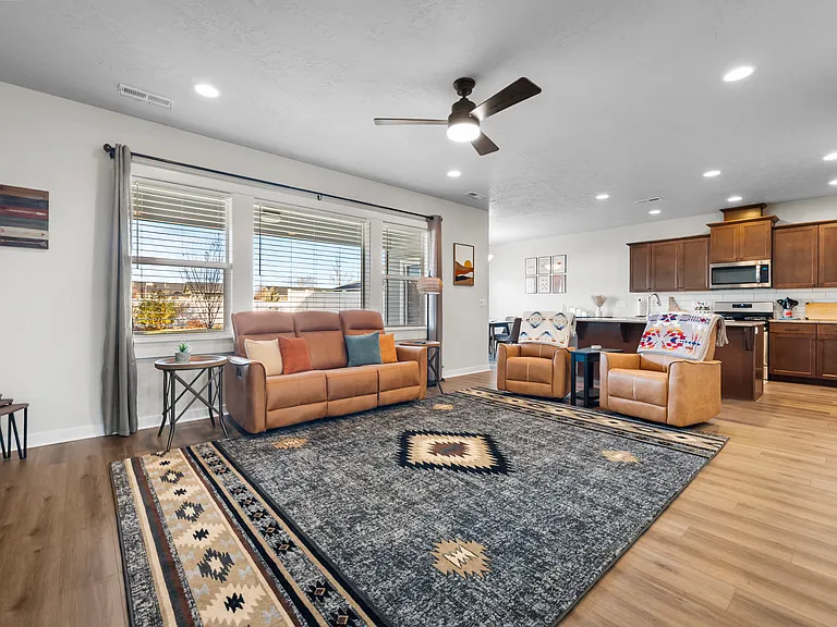 Spacious living area