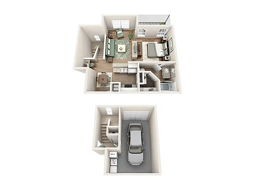 Floor plan The Pine Island