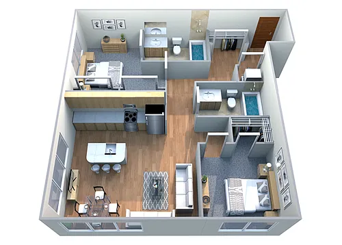 Floor plan B4