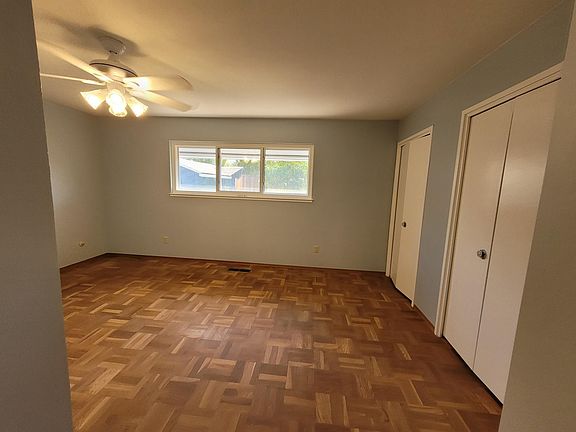 Master Bedroom with his and her closet